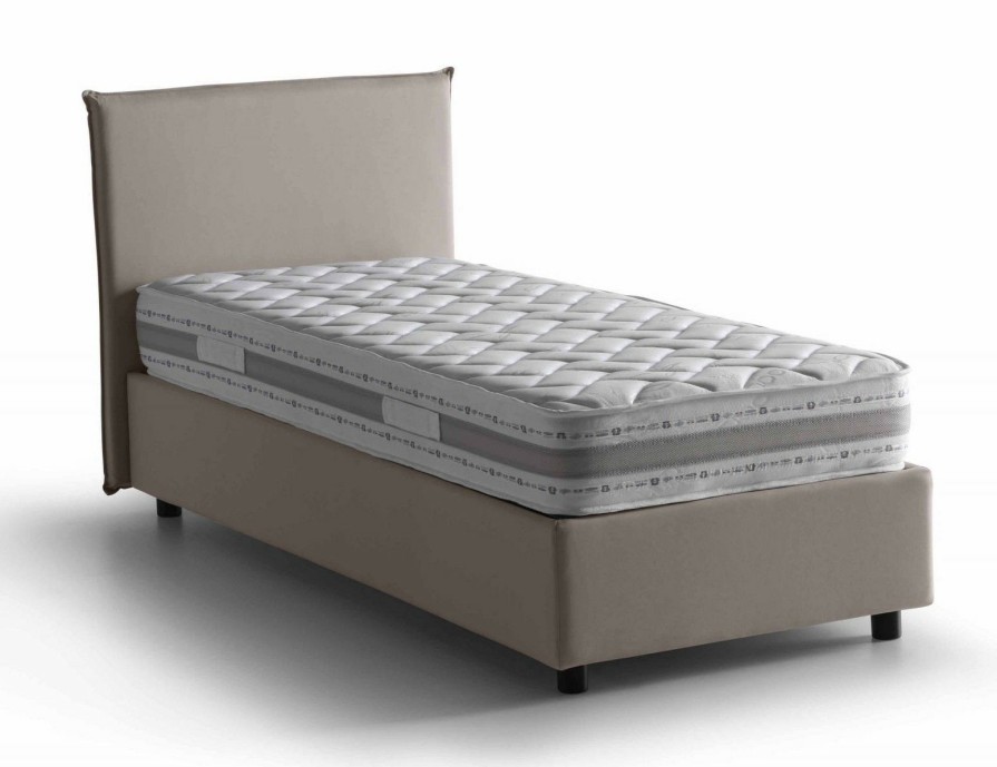 Boxspringbetten * | Talamo Italia Einzelbett Anna Mit