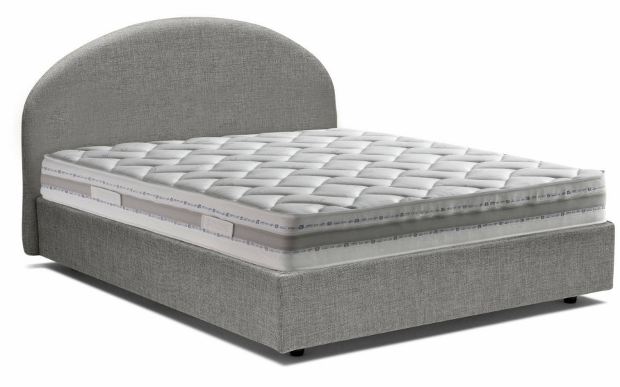 Boxspringbetten * | Talamo Italia Luna Doppelbett Mit