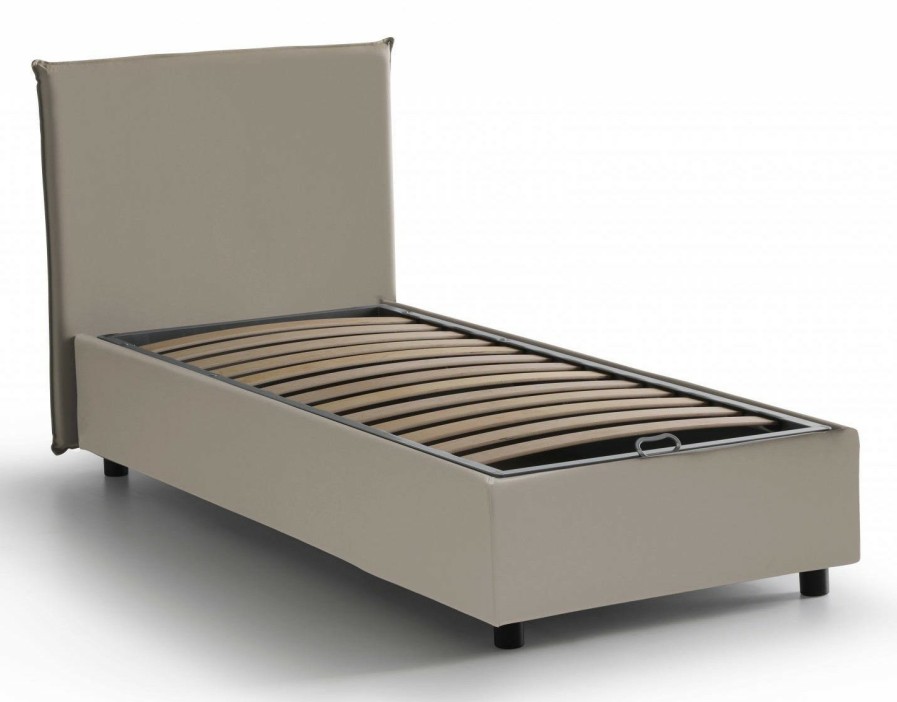 Boxspringbetten * | Talamo Italia Einzelbett Anna Mit