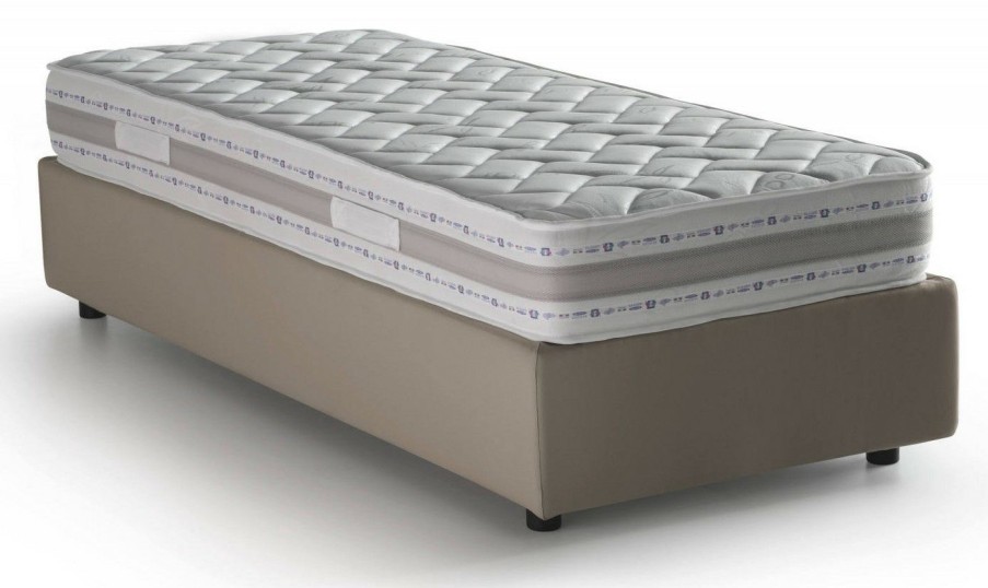 Boxspringbetten * | Talamo Italia Einzelbett Silvia Sommier