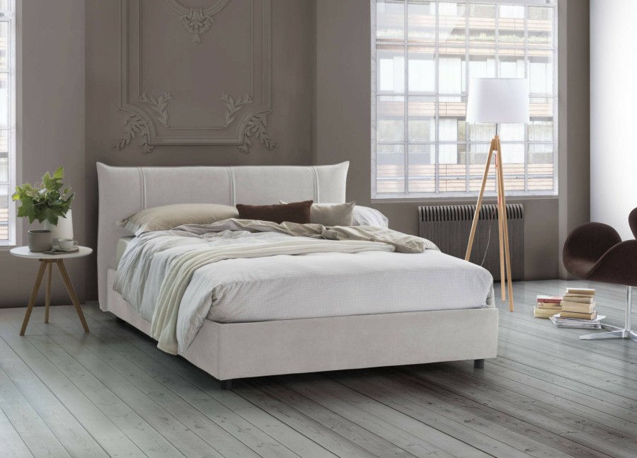 Boxspringbetten * | Talamo Italia Alice Doppelbett Mit