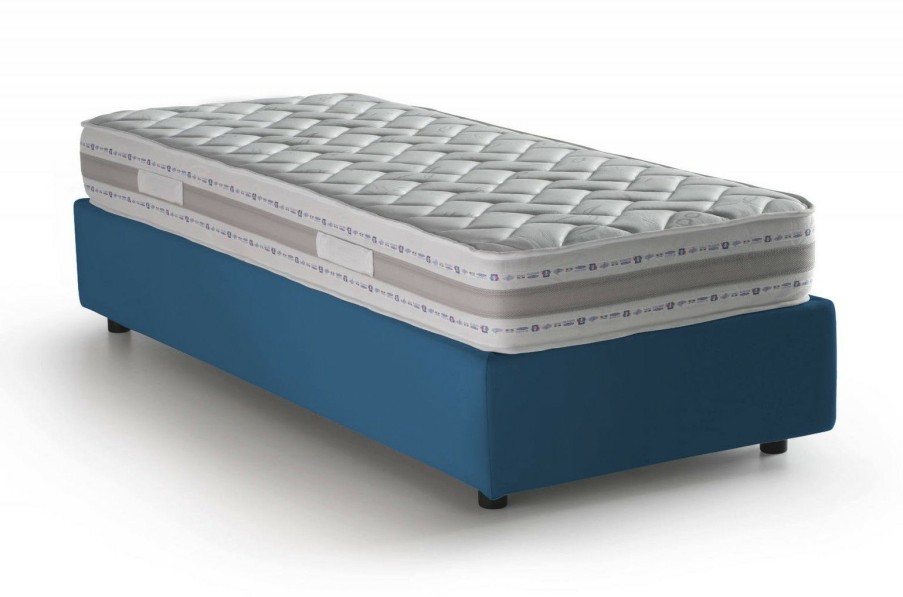 Boxspringbetten * | Talamo Italia Einzelbett Silvia Sommier