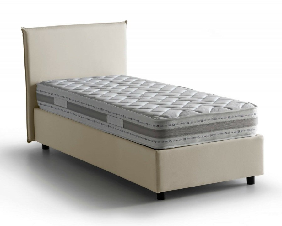 Boxspringbetten * | Talamo Italia Einzelbett Anna Mit