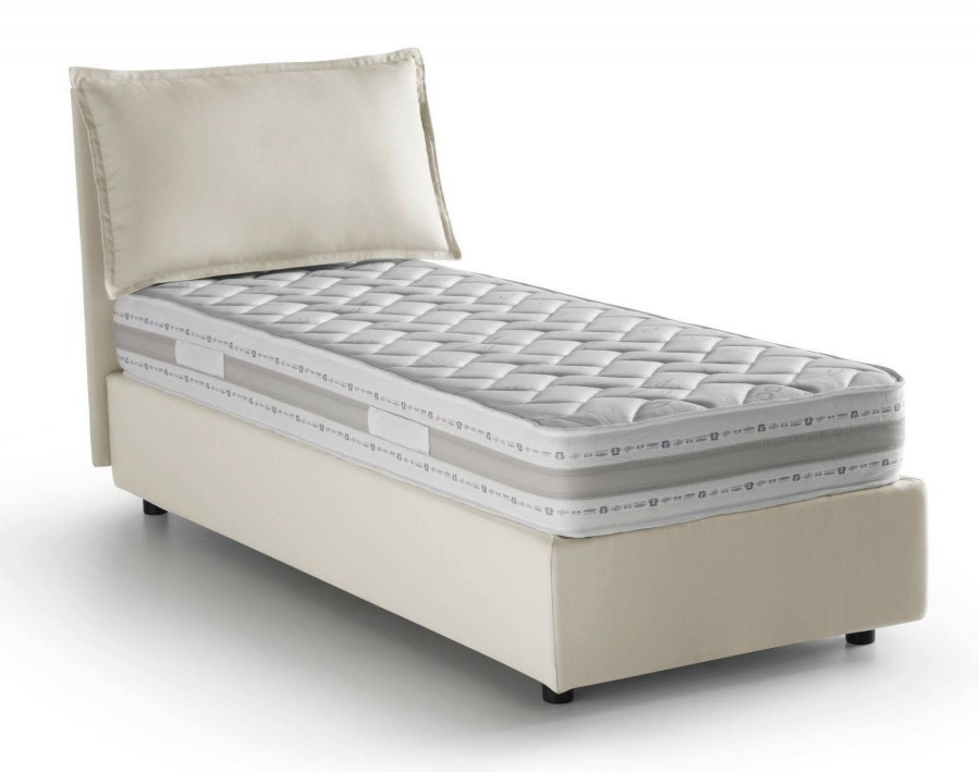 Boxspringbetten * | Talamo Italia Einzelbett Veronica Mit