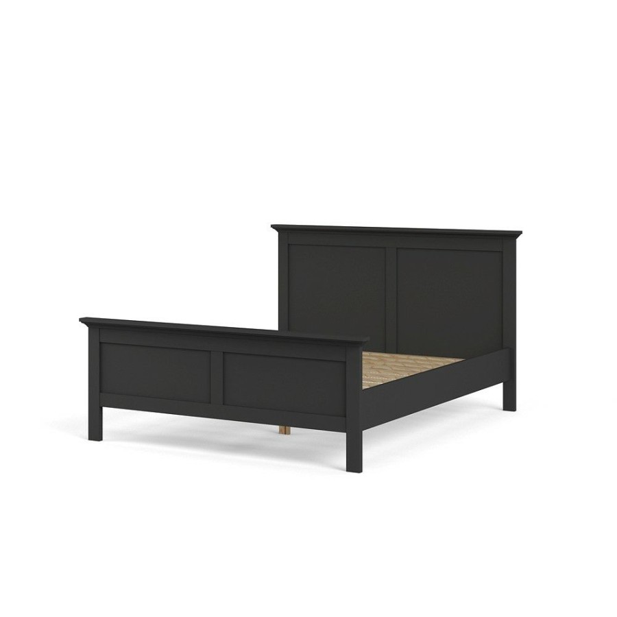 Bettgestelle * | Ebuy24 Venedig Bett Doppelbett Grau