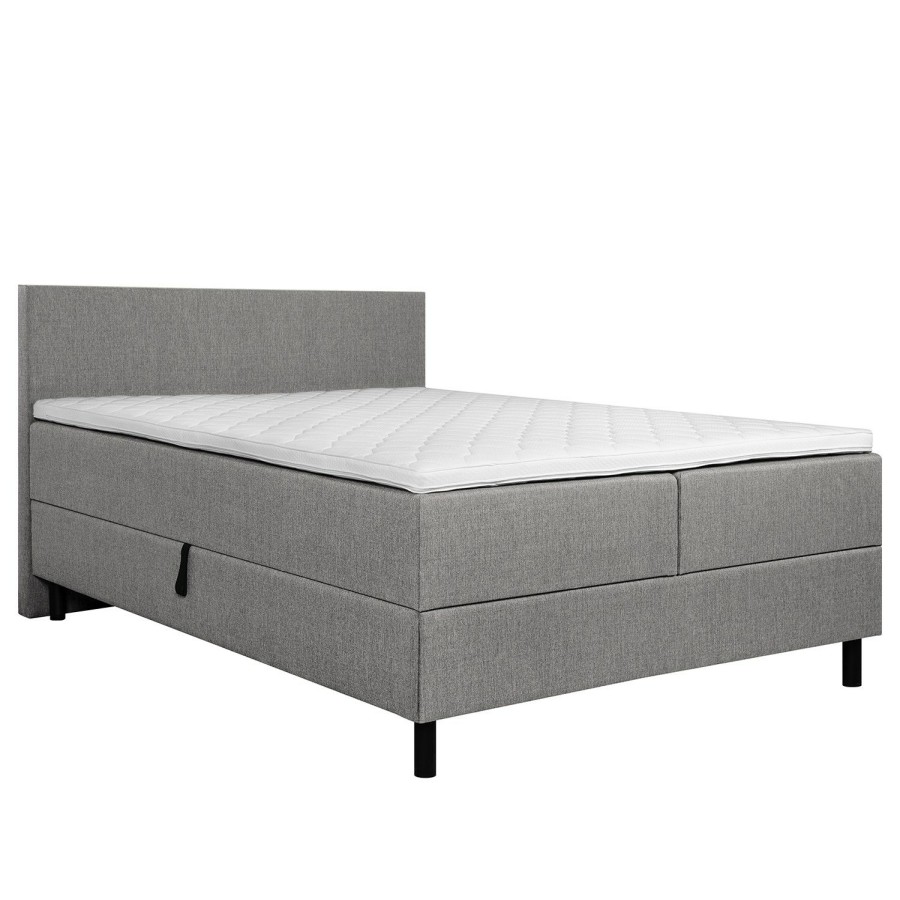 Boxspringbetten * | Loftscape Boxspringbett Nanau Granit 180 X 200Cm