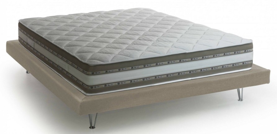 Boxspringbetten * | Talamo Italia Doppelbett Sommier Light