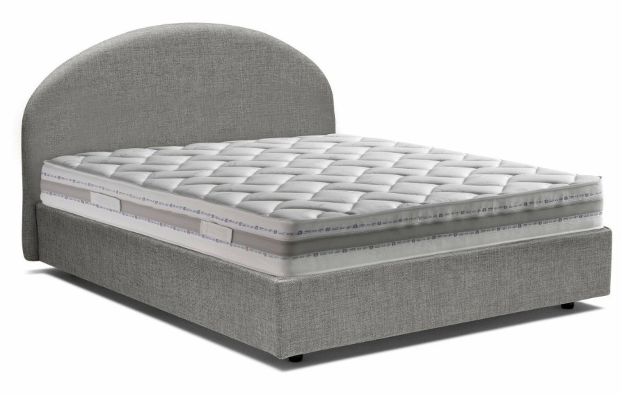 Boxspringbetten * | Talamo Italia Luna Doppelbett Mit