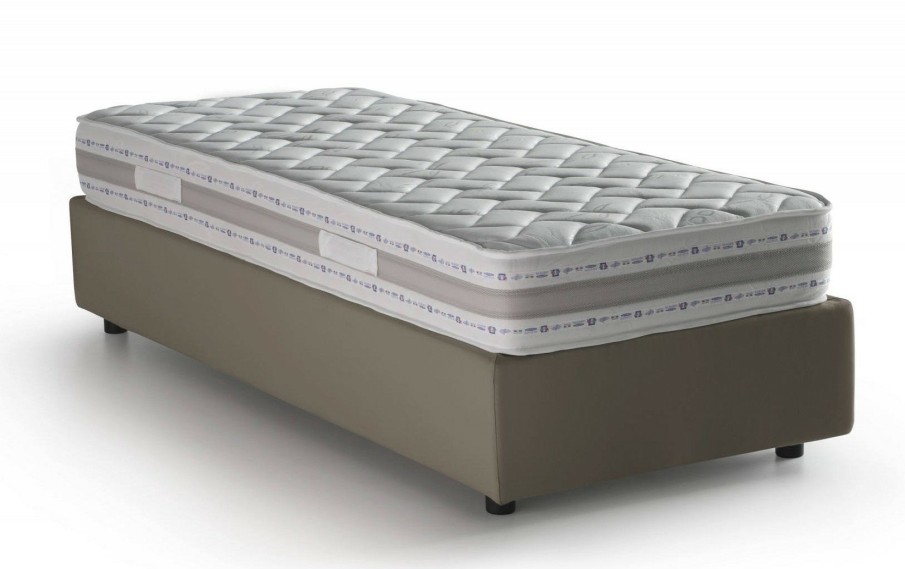 Boxspringbetten * | Talamo Italia Einzelbett Silvia Sommier