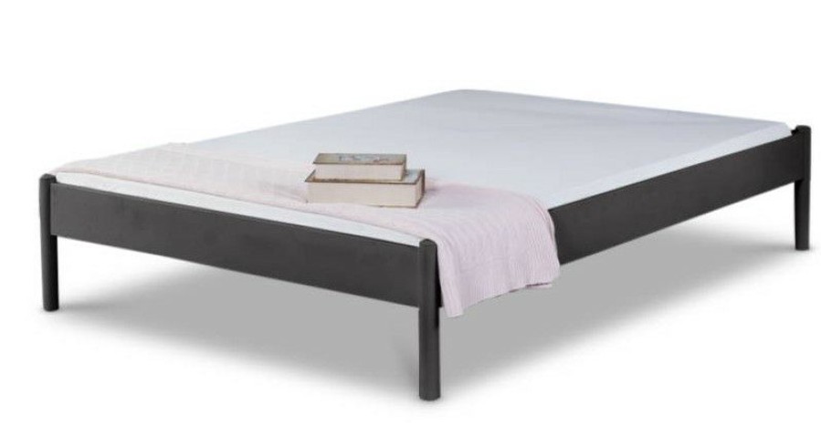 Bettgestelle * | Einrichten24 Metallbett Alice Dunkelgrau Breite: 160 Cm