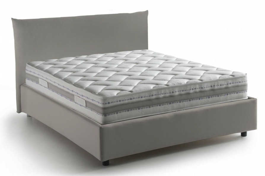 Boxspringbetten * | Talamo Italia Bett Rosa Eineinhalb Mit