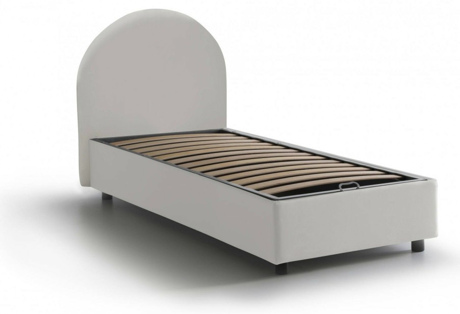 Boxspringbetten * | Talamo Italia Einzelbett Luna Mit