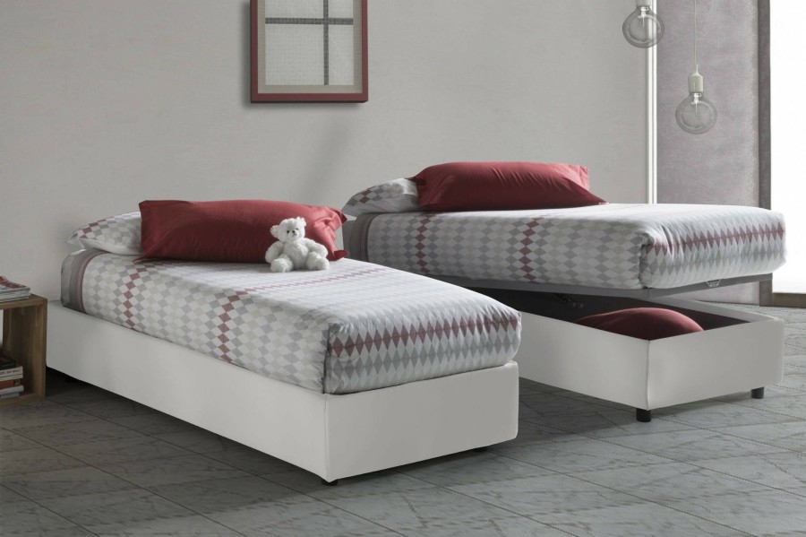 Boxspringbetten * | Talamo Italia Einzelbett Silvia Sommier