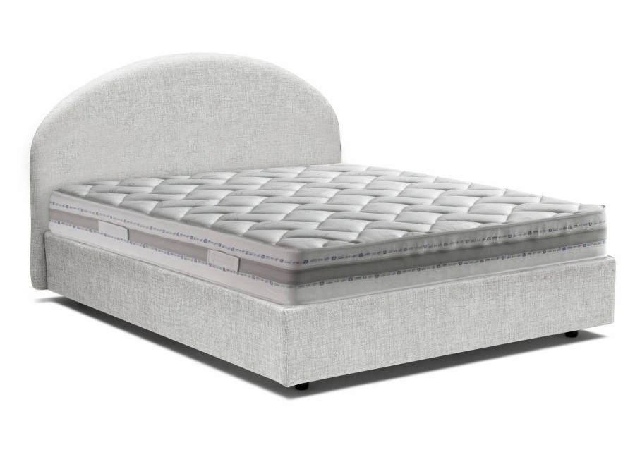 Boxspringbetten * | Talamo Italia Einzelbett Luna Mit