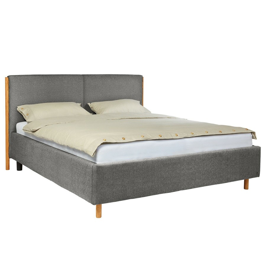 Bettgestelle * | Tom Tailor Polsterbett California Bed Chenille Gcp: 106 Denim 200 X 200Cm Ohne Matratze