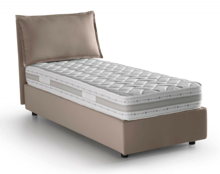 Boxspringbetten * | Talamo Italia Einzelbett Veronica Mit