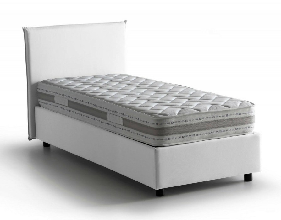 Boxspringbetten * | Talamo Italia Einzelbett Anna Mit