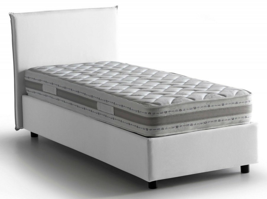 Boxspringbetten * | Talamo Italia Einzelbett Anna Mit