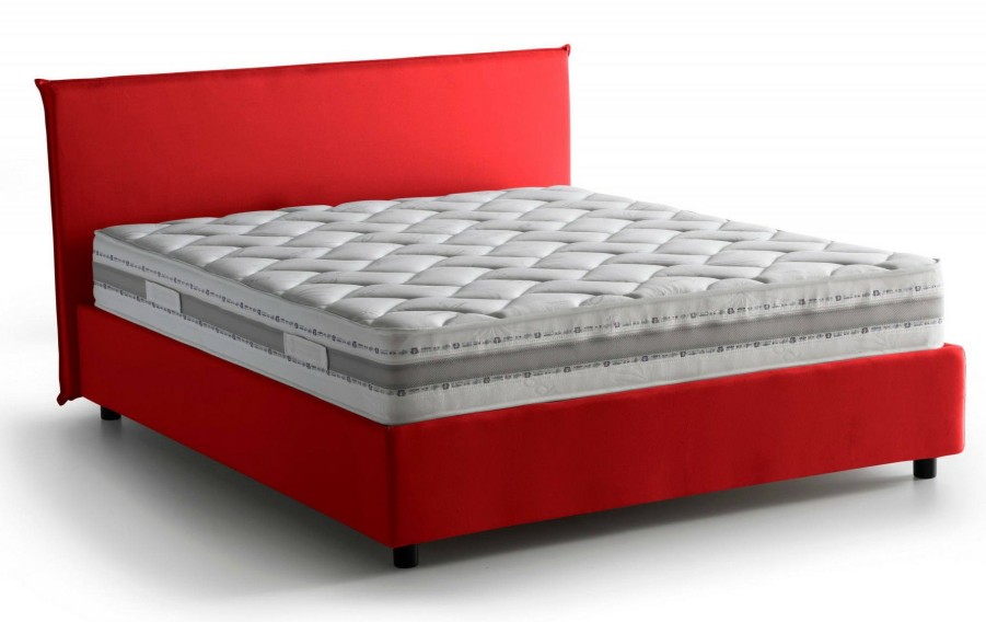 Boxspringbetten * | Talamo Italia Bett Anna Eineinhalb Mit