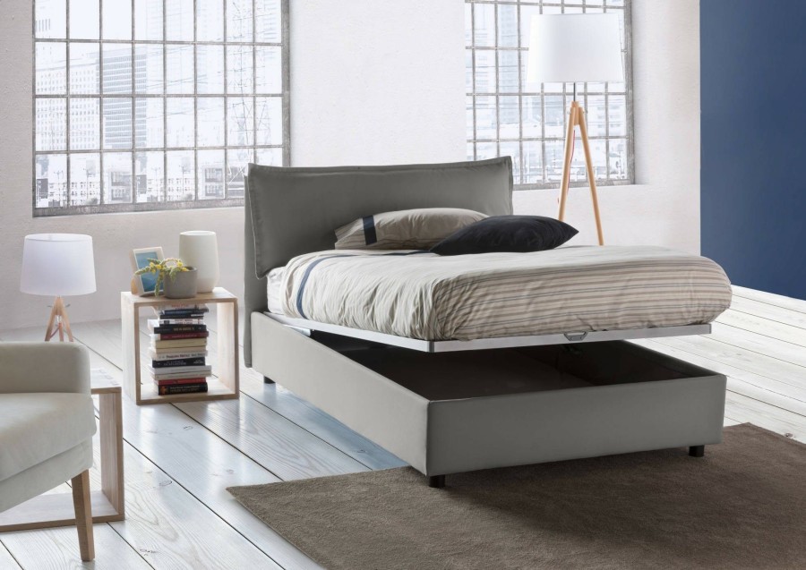 Boxspringbetten * | Talamo Italia Bett Veronica Eineinhalb