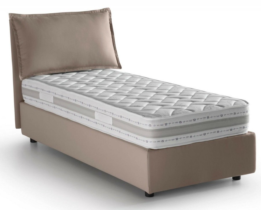 Boxspringbetten * | Talamo Italia Einzelbett Veronica Mit