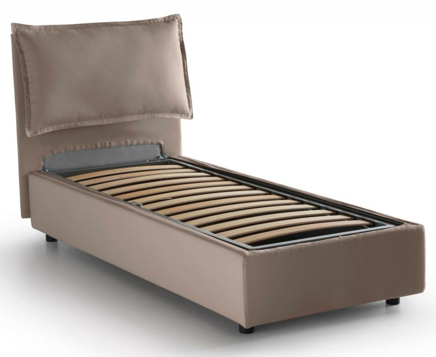 Boxspringbetten * | Talamo Italia Einzelbett Veronica Mit