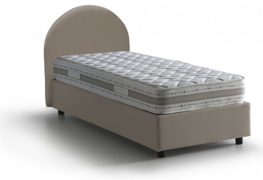 Boxspringbetten * | Talamo Italia Einzelbett Luna Mit