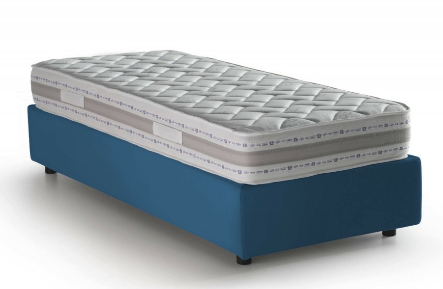 Boxspringbetten * | Talamo Italia Einzelbett Silvia Sommier