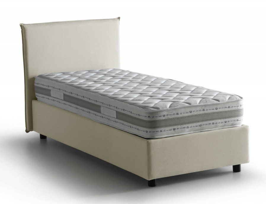 Boxspringbetten * | Talamo Italia Einzelbett Anna Mit