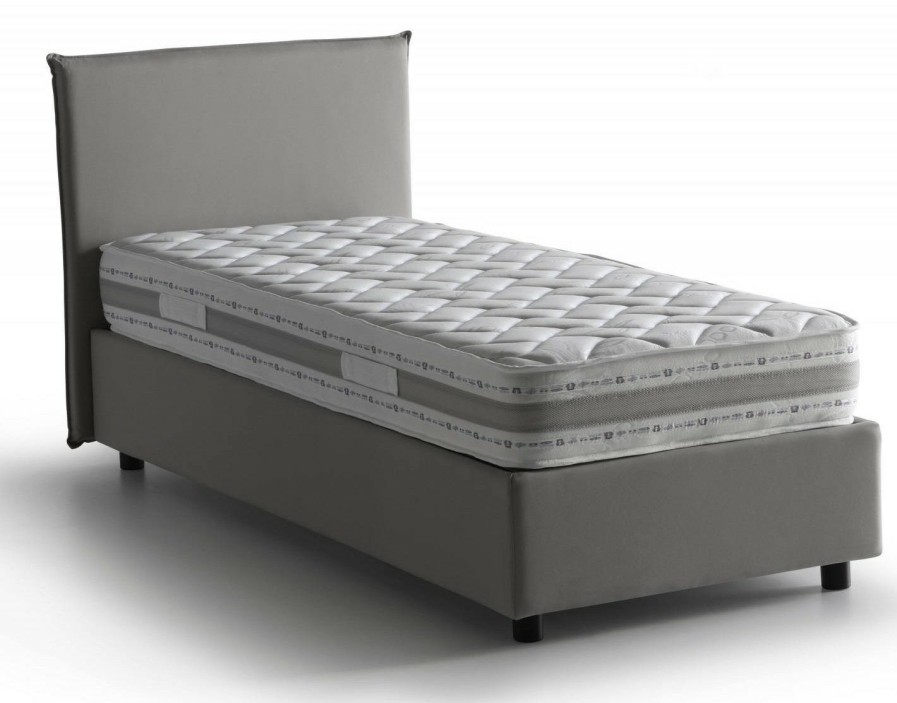 Boxspringbetten * | Talamo Italia Einzelbett Anna Mit