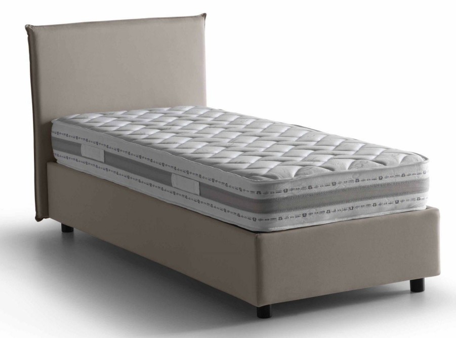 Boxspringbetten * | Talamo Italia Einzelbett Anna Mit