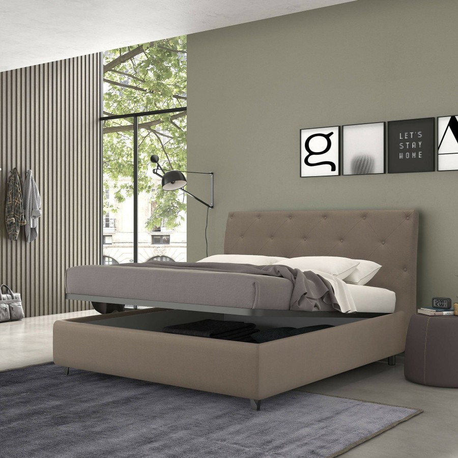 Boxspringbetten * | Talamo Italia Einzelbett Mozart