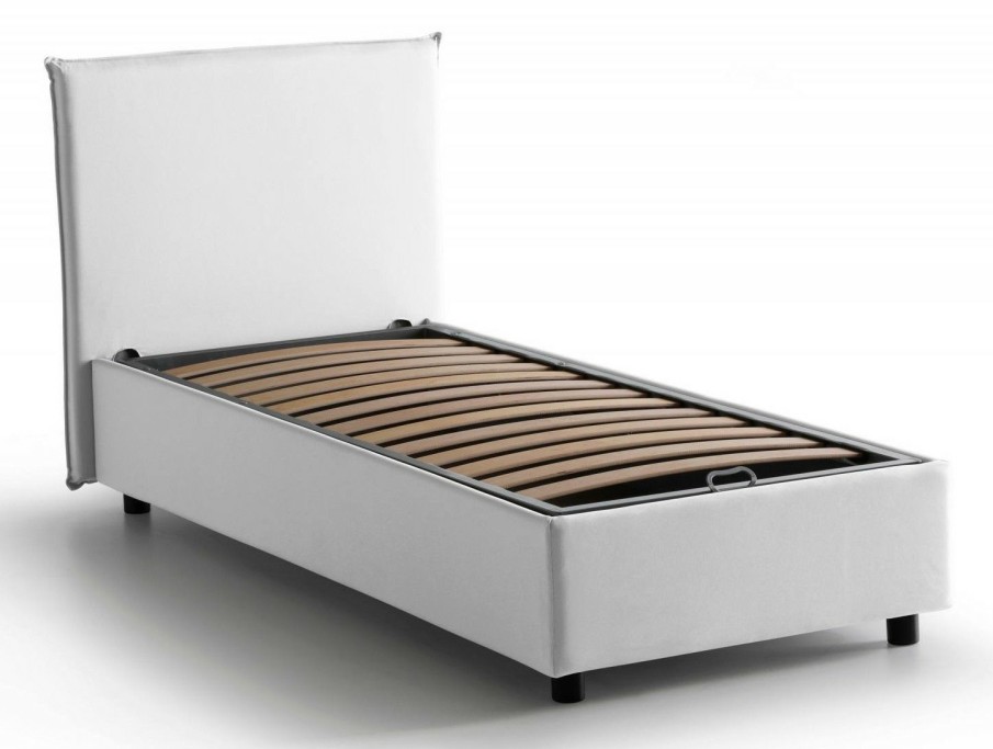 Boxspringbetten * | Talamo Italia Einzelbett Anna Mit