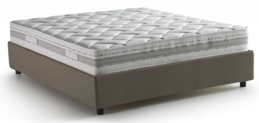 Boxspringbetten * | Talamo Italia Silvia Sommier Doppelbett