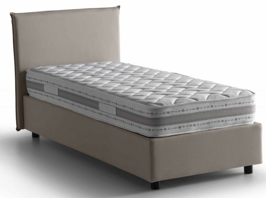 Boxspringbetten * | Talamo Italia Einzelbett Anna Mit