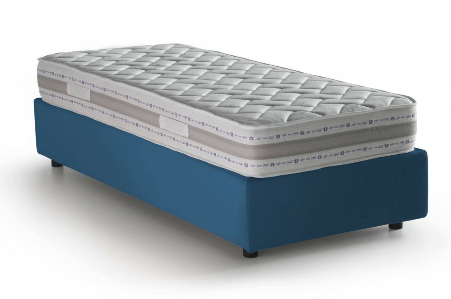 Boxspringbetten * | Talamo Italia Einzelbett Silvia Sommier