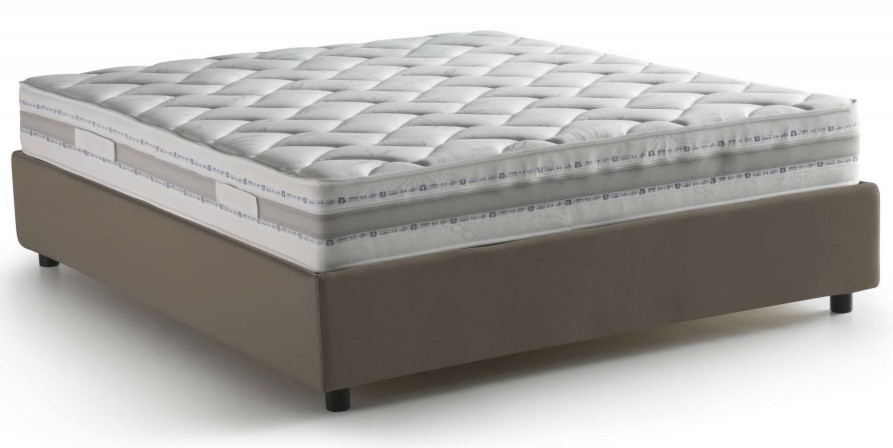 Boxspringbetten * | Talamo Italia Silvia Sommier Doppelbett