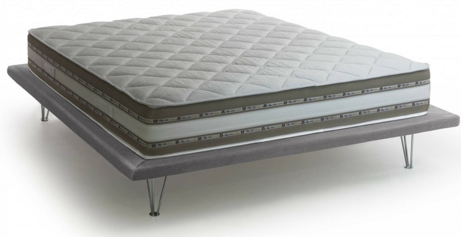 Boxspringbetten * | Talamo Italia Doppelbett Sommier Light