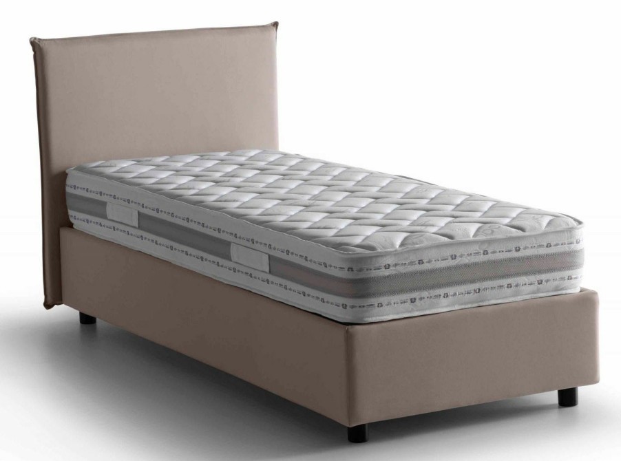 Boxspringbetten * | Talamo Italia Einzelbett Anna Mit