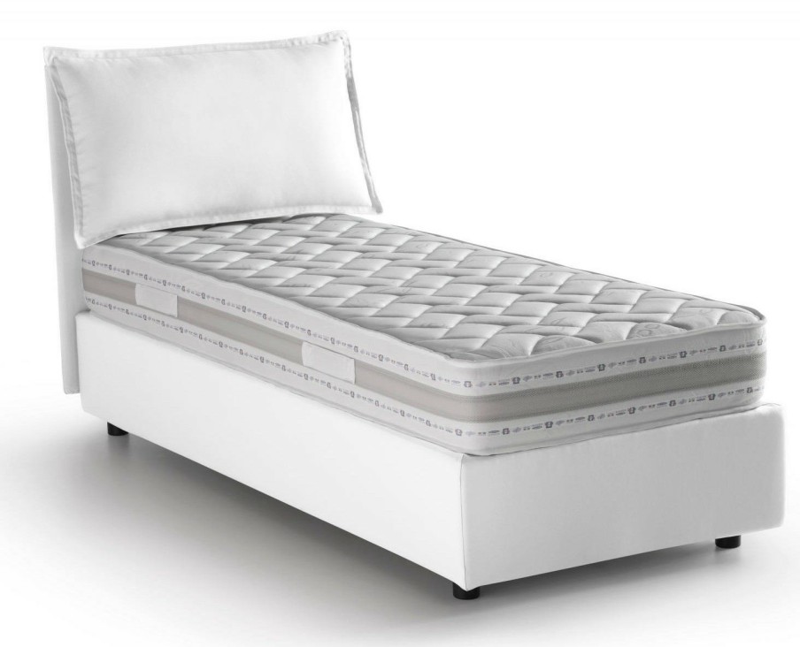 Boxspringbetten * | Talamo Italia Einzelbett Veronica Mit