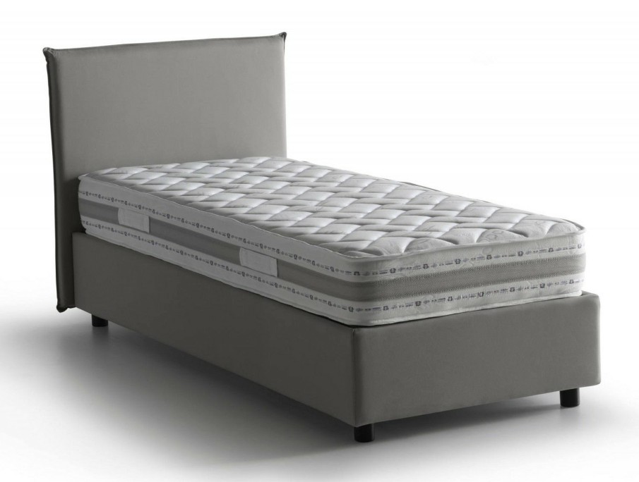 Boxspringbetten * | Talamo Italia Einzelbett Anna Mit